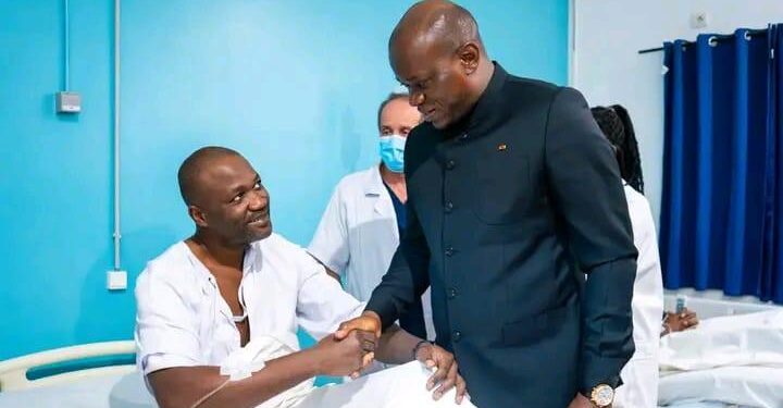 Gabon : Le Président au chevet des rescapés du naufrage de la plateforme Borr Prospector 5